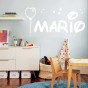 Vinilos infantiles Nombre Mario