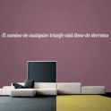 vinilos decorativos Frase Triunfo y Derrota