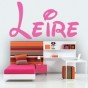 pegatinas de paredes con Nombre Leire