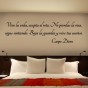 vinilos decorativos Carpe Diem