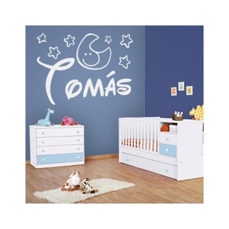 pegatinas de vinilo con nombre Tomás
