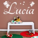 vinilos decorativos con nombre Lucía