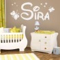 pegatinas de paredes con nombre Sira