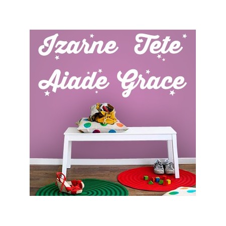 vinilos con Cuatro Nombres