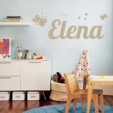 pegatinas para pared con nombre Elena