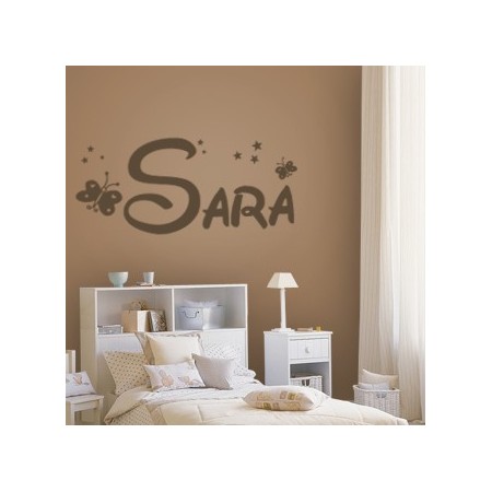 pegatinas nombres Sara