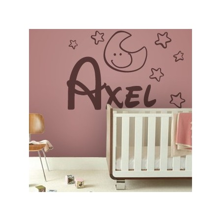 vinilos decorativos nombres Axel