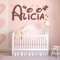 vinilos decorativos nombre Alicia