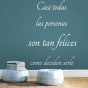 vinilos textos Personas felices