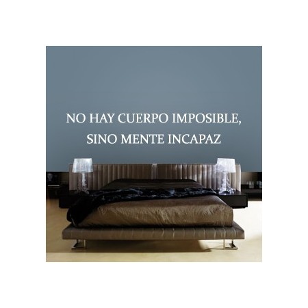 vinilos textos sobre Cuerpo y Mente