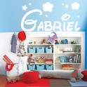pegatinas con nombre Gabriel