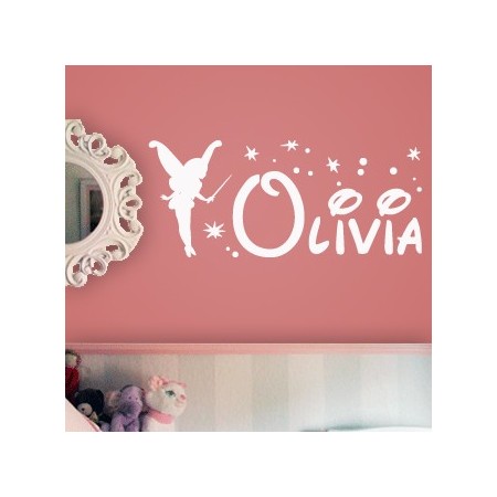 vinilos nombres Hada Olivia