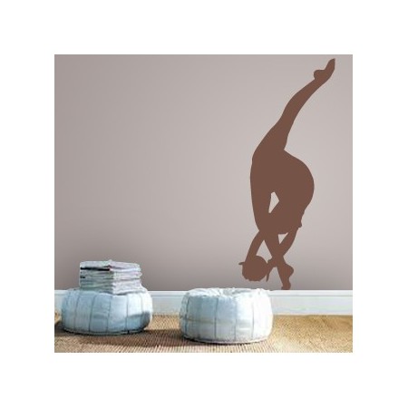 pegatinas paredes Gimnasta