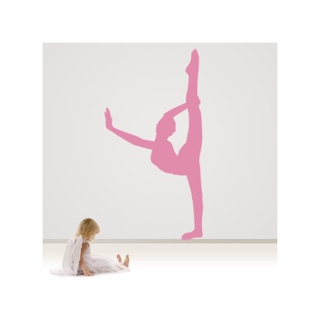 vinilos paredes Gimnasta