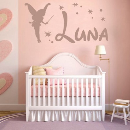 vinilos Hada nombre Luna