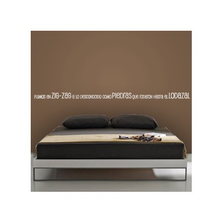 Vinilos con textos personalizados