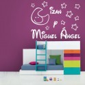 vinilos nombres Izan y Miguel Ángel