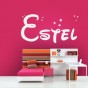 vinilos decorativos con nombre Estel