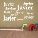 vinilos decorativos nombre Javier