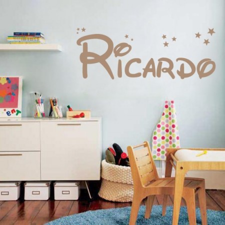 pegatinas de paredes nombre Ricardo