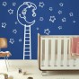 Vinilos decorativos de Escalera a la luna