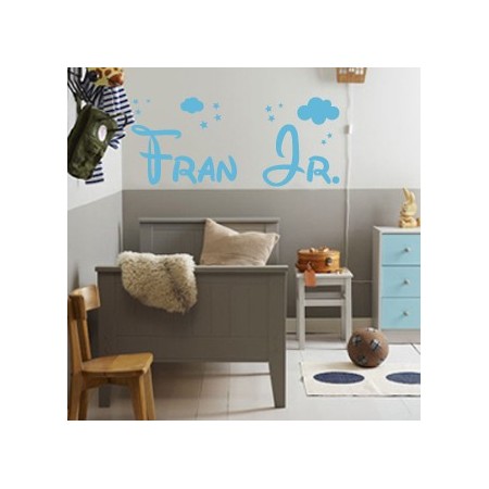 Vinilos Nombre Fran Jr.