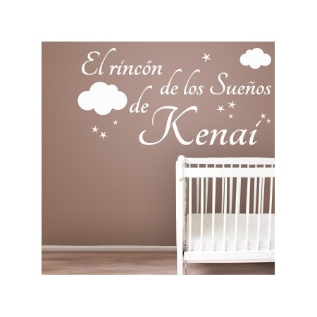 pegatinas de paredes El Rincón de los Sueños de Kenai