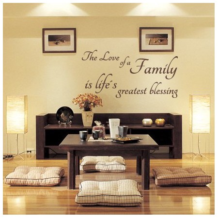 vinilos textos Love of Family