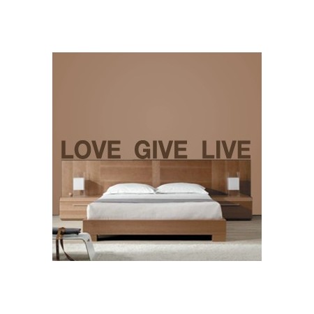 vinilos love give live