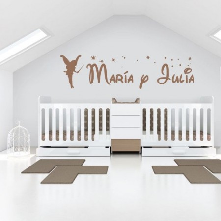vinilos decorativos Hada María y Julia
