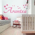 vinilos decorativos nombre Arantxa