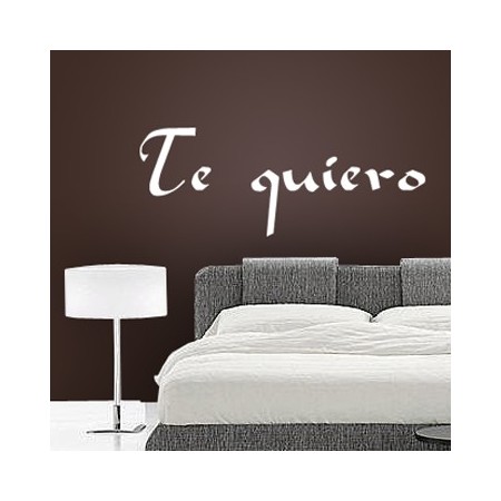 vinilos decorativos Te quiero