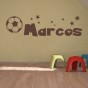 Vinilos decorativos Nombre Marcos