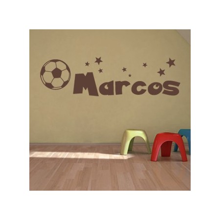 Vinilos decorativos Nombre Marcos