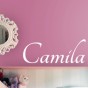vinilos decorativos nombre Camila
