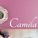 vinilos decorativos nombre Camila