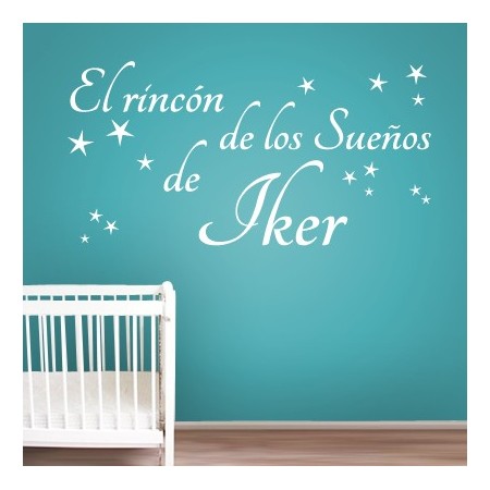 vinilos decorativos El Rincón de los Sueños Iker