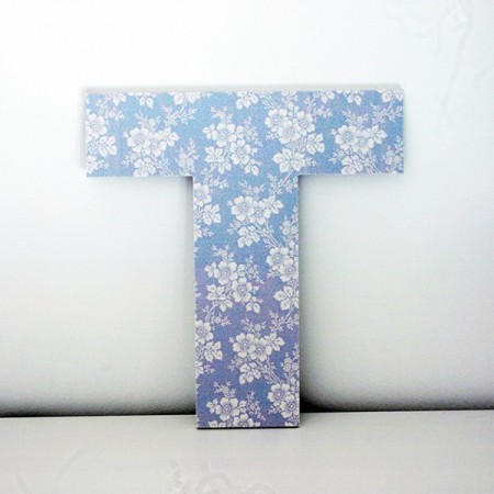 Letras Decorativas infantiles T