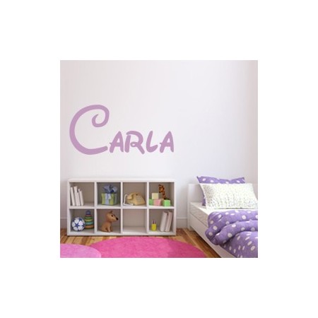 Vinilos decorativos Nombre Carla