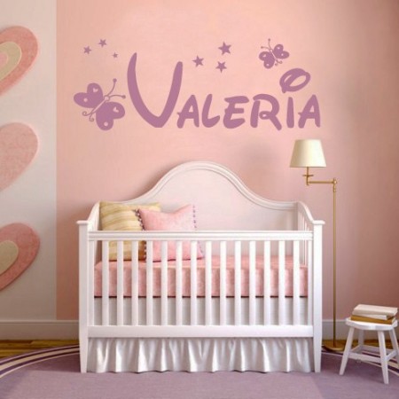 Vinilos decorativos Nombre Valeria