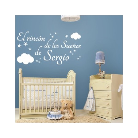 vinilos infantiles El Rincón de los Sueños Sergio