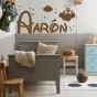 Vinilos decorativos Nombre Aarón