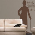 Vinilos decorativos Chaplin