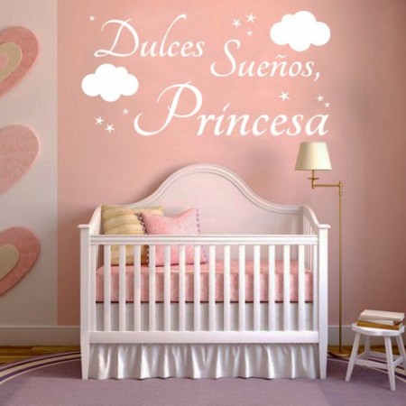 Vinilos infantiles Dulces Sueños, Princesa