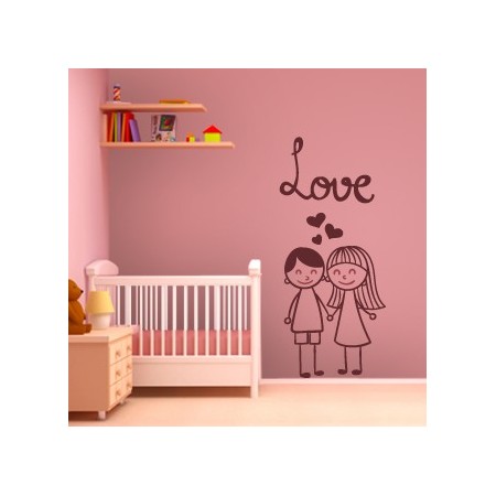 vinilos infantiles Niños Love