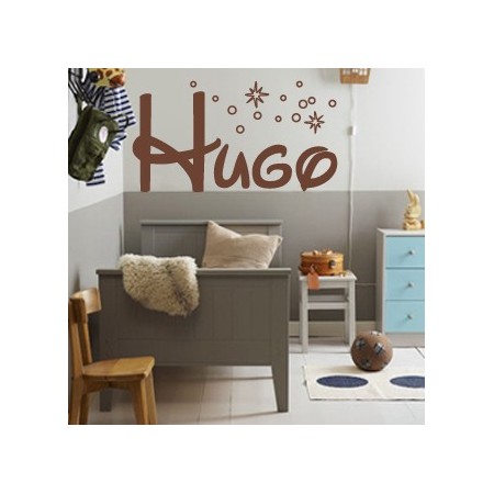 Vinilos disney nombre Hugo 