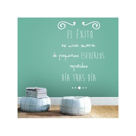 Vinilos de Texto sobre el Éxito