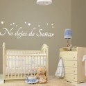 Vinilos decorativos No dejes de Soñar