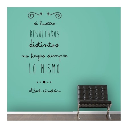 Vinilos Frase Einstein