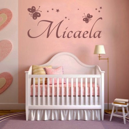 Vinilos nombre Micaela